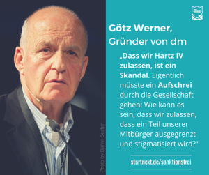 Goetz Werner gegen Hartz IV